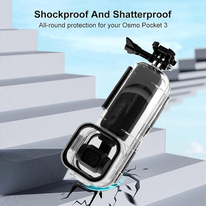 PULUZ 45M/147FT Diving Case for DJI Osmo Pocket 3 Underwater Waterproof Case - Image 8
