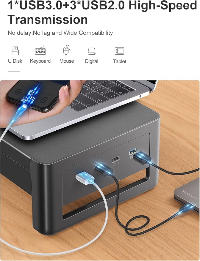meatanty Dual Monitor Stand Riser - Image 2