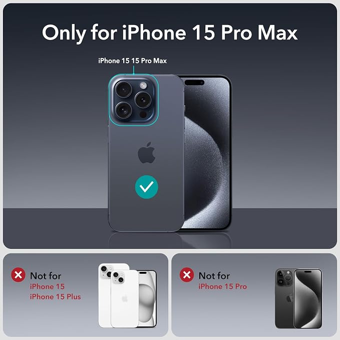 ESR 3 Pack for iPhone 15 Pro Max Privacy Screen Protector, Anti-spy - Image 8
