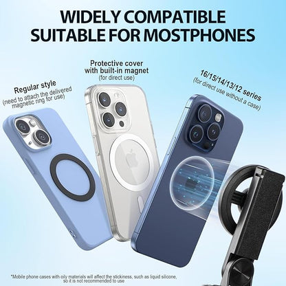 2025 New 4 in 1 Multifunctional Magnetic Selfie Stick, 360° Rotation Phone - Image 6