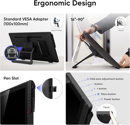 XPPen Artist 24 Pro 2.5K QHD Drawing Tablet - Image 9