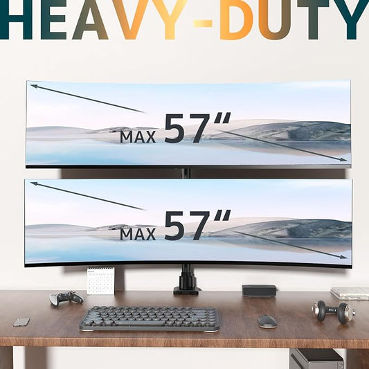 Dual Monitor-Arm Ultrawide Heavy Duty - Image 2