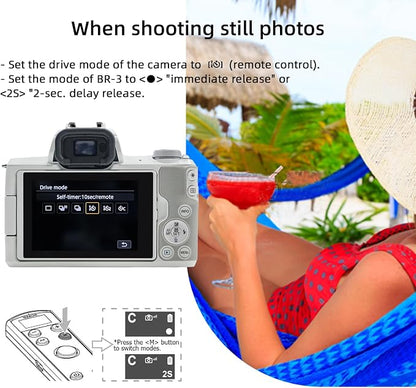 for Canon Rechargeable Wireless Shutter Release, Camera Remote Control - Image 5