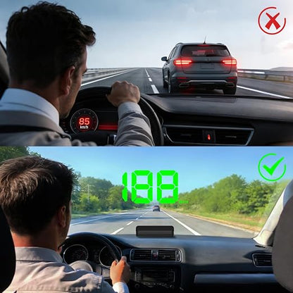Heads up Display for Cars, Car HUD, Head up Display for Car, Digital GPS HUD - Image 4