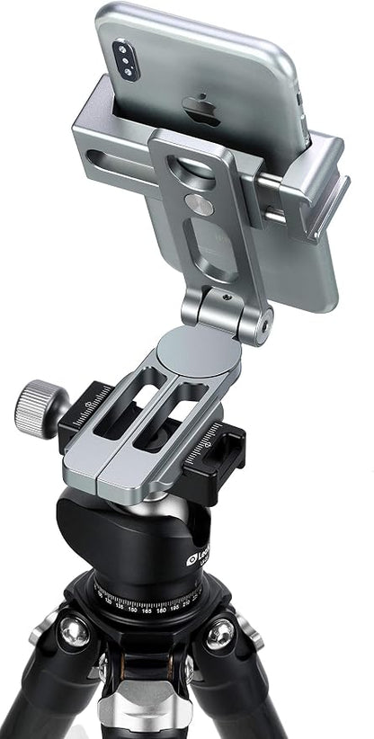 LEOFOTO PS-2 Phone Holder, Cell Phone Stand, Adjustable Angle, Compact and - Image 5