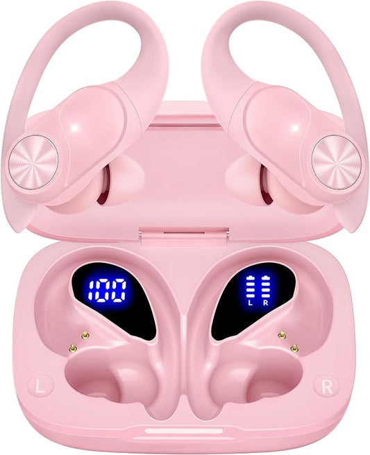 PocBuds Bluetooth Headphones Wireless Earbuds 80hrs Playtime Wireless Charging by PocBuds