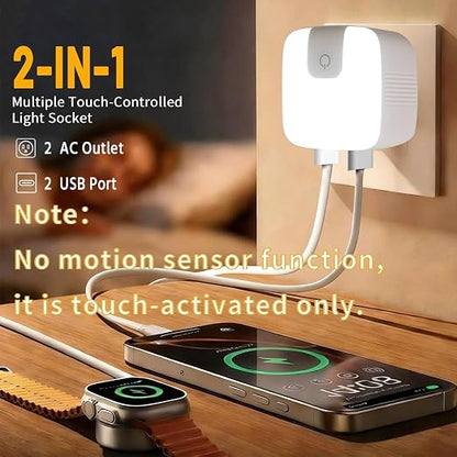 USB-C Night Light, Touch-Controlled Nightlight - Image 2