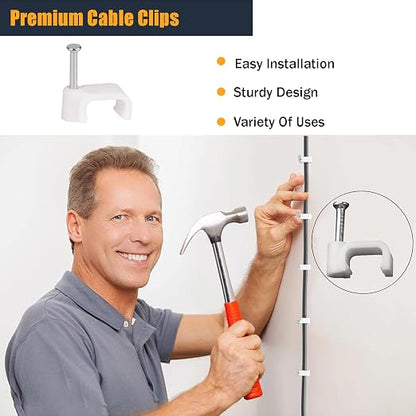 25FT Telephone Extension Cord Cable, Landline Phone Line Wire - Image 4
