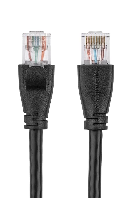 Amazon Basics RJ45 Cat-6 Ethernet Patch Cable, 1Gbps Transfer Speed, 14 Foot - Image 6