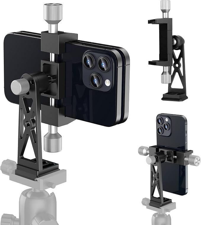 Peastrex Metal Phone Tripod Mount Extra Deep Clamp by Peastrex