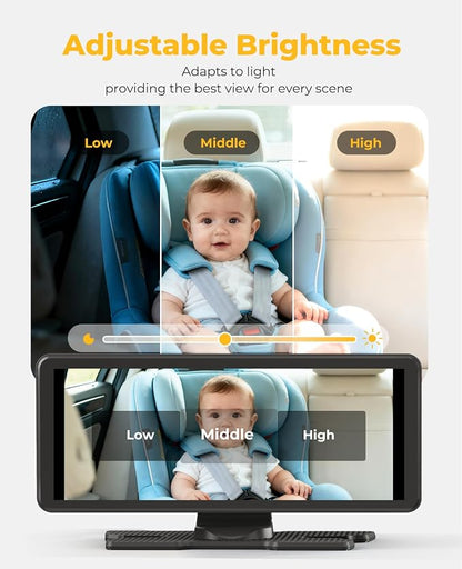LUCKVIEW BM5PRO 7.2" 1080P HD Baby Car Camera - Image 7