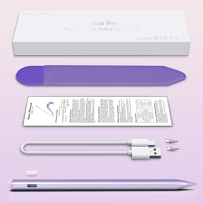 Stylus Pen for iOS&Android Touch Screens, Active Pencil for Samsung, Smart - Image 9