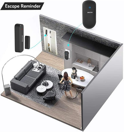 Door Chime, Door Sensor Chime for Door Opens – Door Ringer - Image 4