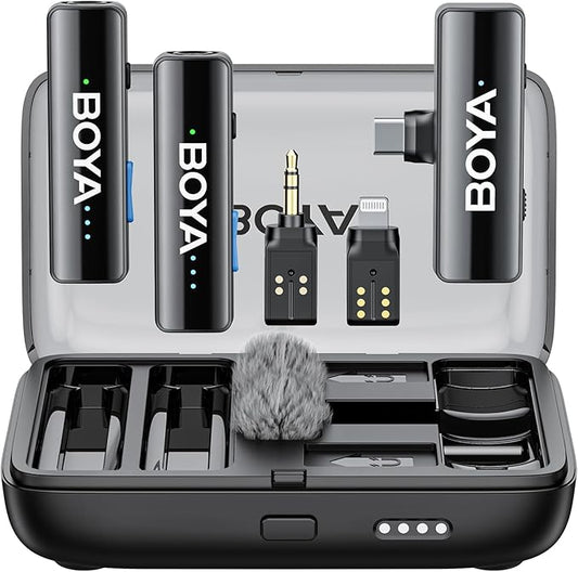 BOYA BOYALINK 2 Wireless Lavalier Microphone by BOYA