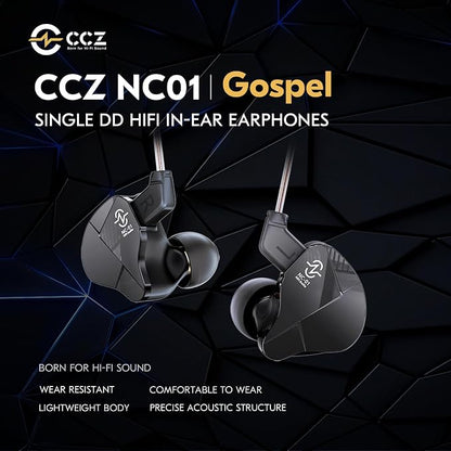 CCZ NC01 Gospel Gaming Earbuds, Stereo Sound in Ear Monitor Headphone Wired - Image 8