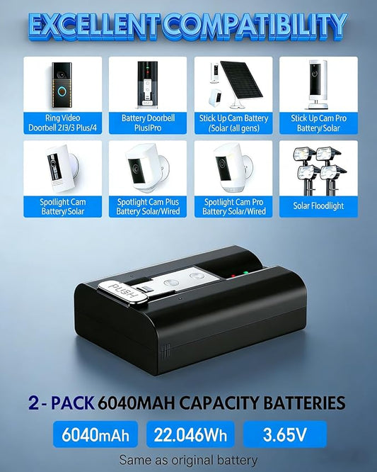 4-Pack Replacement Battery - Image 2