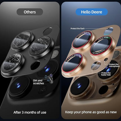 Camera Lens Protector for iPhone 16 Pro Max/iPhone 16 Pro/iPhone 15 Pro - Image 4
