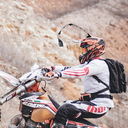 HSU Aluminum Alloy Curved Extension Arm Kit Metal Pole Mount Helmet Stick - Image 6
