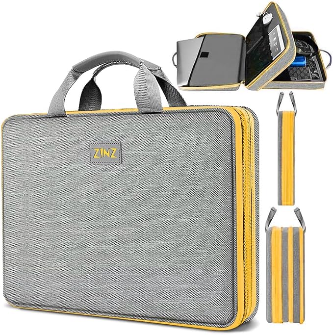ZINZ Slim Expandable Laptop Case 15.6 Inch Sleeve Upgraded Protective Durable by ZINZ