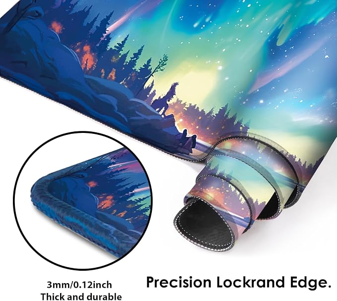 Galdas Gaming Mouse Pad XXL XL Large Long Extended Big Mousepad Non-Slip Rubber - Image 4