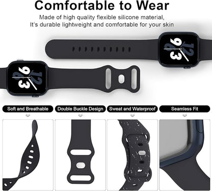 Sport Band Compatible with Apple Watch 38mm 40mm 41mm 42mm 44mm 45mm 46mm 49mm - Image 3