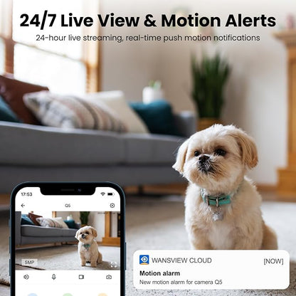 wansview 5MP UHD Pet Camera - Image 7