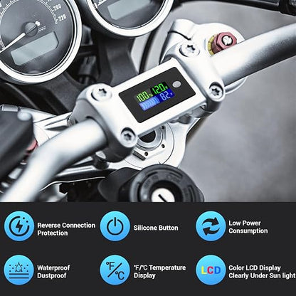 DROK RV Battery Monitor 12v - Image 2