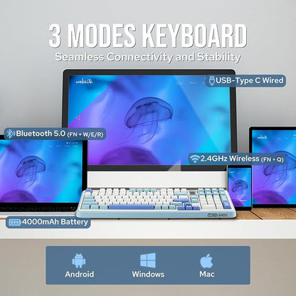 Vibe99 Wireless Gaming Keyboard - Image 3