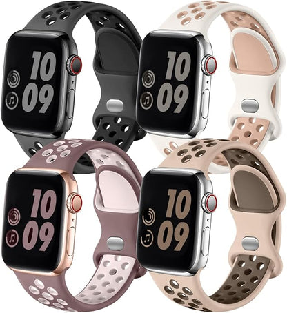 Adorve 4 Pack Sport Bands Compatible by Adorve