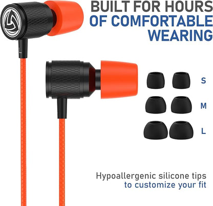 LUDOS Ultra Wired Earbuds in-Ear Headphones, 5 Years Warranty, Earphones - Image 6