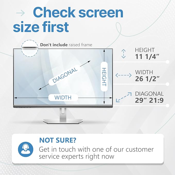 VINTEZ 29 Inch 21:9 Privacy Screen - Image 4