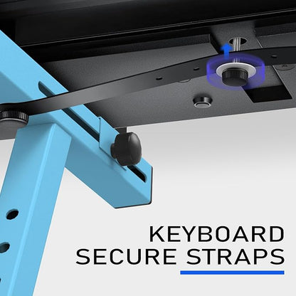 Universal Keyboard Stand, Z-style Heavy-Duty Piano Stand, Adjustable and - Image 7
