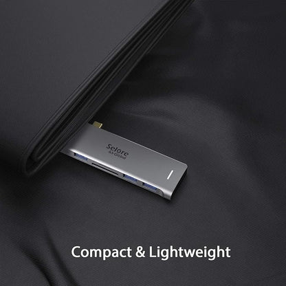 USB C Adapter for MacBook Pro/Air M1 M2 M3 2021 2020 2019 13" 15" 16", 6 in 1 - Image 6