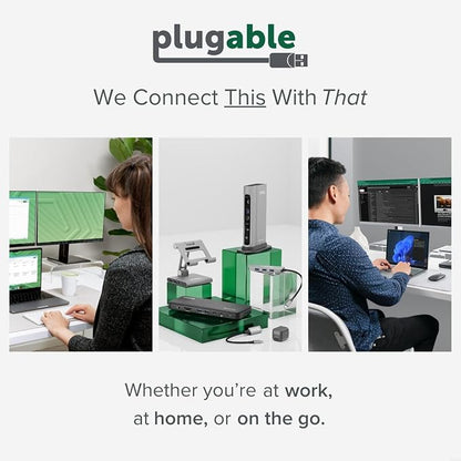 Plugable USB-C Dock with 4K HDMI and 60W Charging, Compatible with Thunderbolt - Image 8