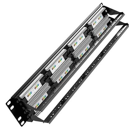 AMPCOM Premium Series CAT5/5e 48 Ports Patch Panel, Rack Mount - Image 6
