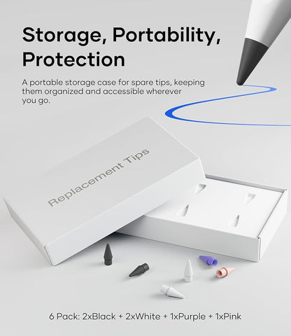 Replacement Pencil Tips for Apple Pencil Pro, Pen Tips for Apple Pencil 2nd - Image 2
