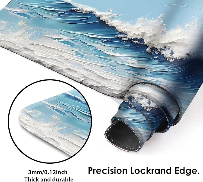 Galdas Gaming Mouse Pad XXL XL Large Long Extended Big Mousepad Non-Slip Rubber - Image 4