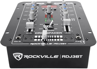 Rockville RDJ3BT 2 Channel DJ Mixer - Image 3