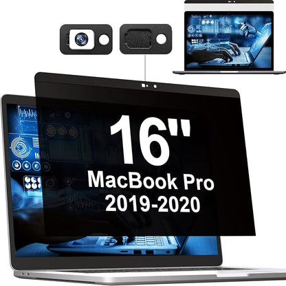 Mamol Privacy Screen MacBook Pro 16 Inch 2019, Magnetic Removable Anti Glare by Mamol