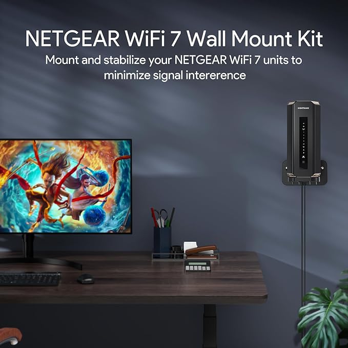 Nighthawk WiFi 7 Router Wall Mount Kit - Image 3