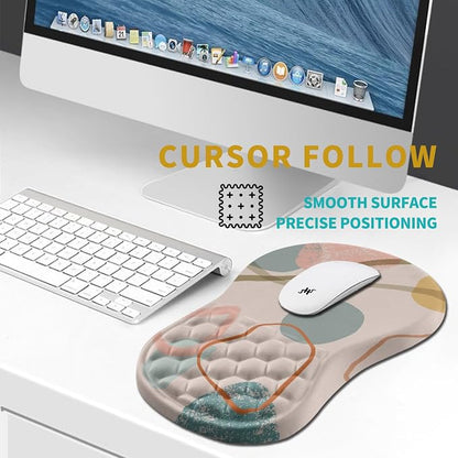 Hokafenle Ergonomic Mouse Pad Wrist Support, Wrist Rest Mousepad - Image 6