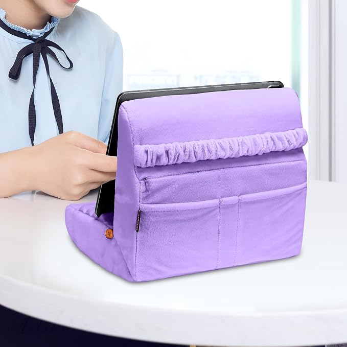 MOSISO Tablet Pillow Stand, Soft Tablet Holder - Image 7