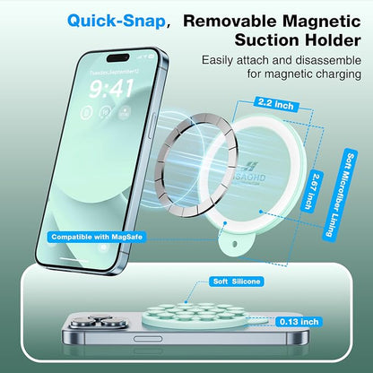 Magnetic Suction Cup Phone Mount - Image 3