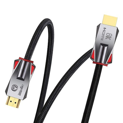 iBirdie 8K Fiber Optic HDMI Cable 200 Feet 62 Meter, Active Unidirectional Cord - Image 2
