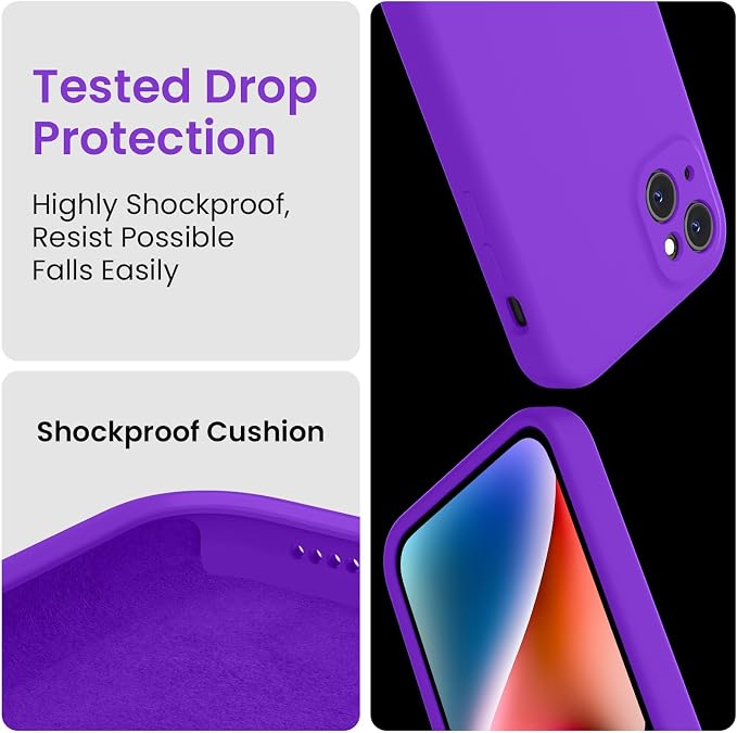 FireNova Designed for iPhone 13 Case, Silicone Upgraded Phone Case with - Image 4