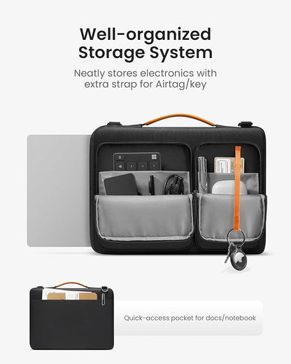tomtoc 360° Protective Laptop Shoulder Bag - Image 3