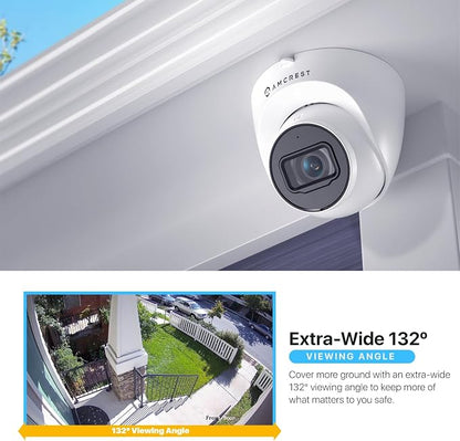 Amcrest 5MP Turret POE Camera, UltraHD Outdoor IP Camera POE - Image 5
