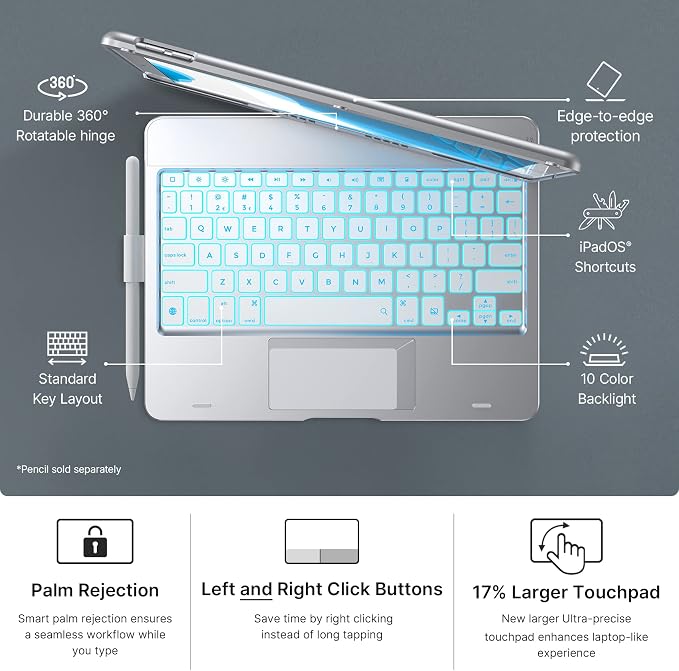 typecase Touch Case with Keyboard - Image 3