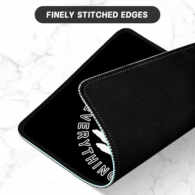 ITNRSIIET Mouse Pad with Stitched Edge Premium Textured Smooth Precise - Image 4