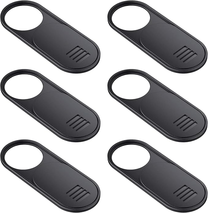 6-Pack Laptop Camera Cover Slide, Ultra Thin Webcam Privacy Cover by PersonalizedWebcamCover